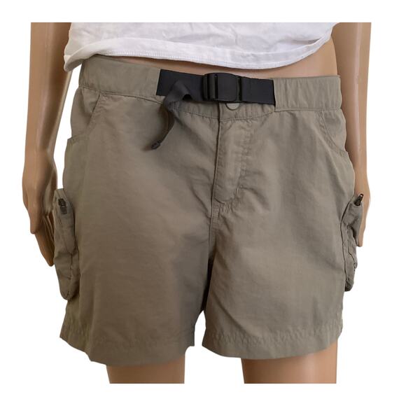 Columbia hiking cargo shorts 4” women’s sz L - Picture 1 of 5